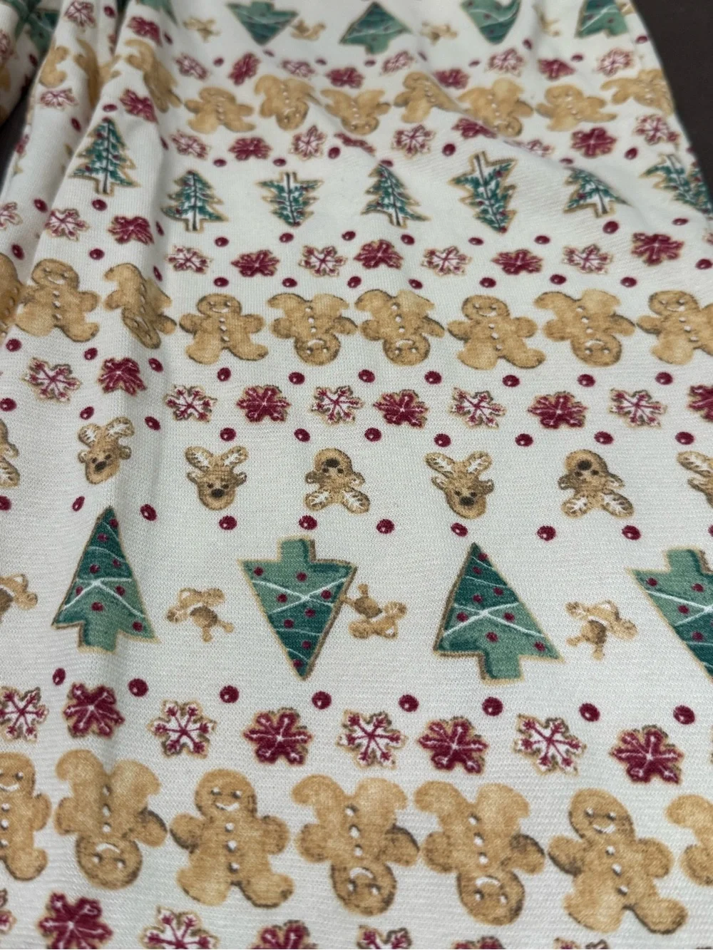 Burt’s Bees Adult Pajama Set Holidays Christmas Organic Cotton Blend NWT Size XL